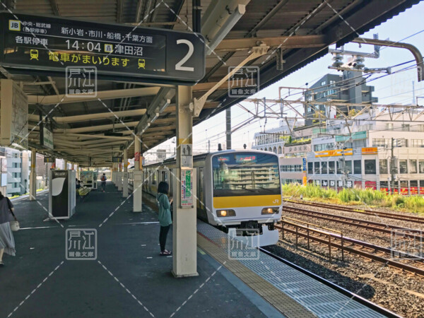 平井駅ホーム