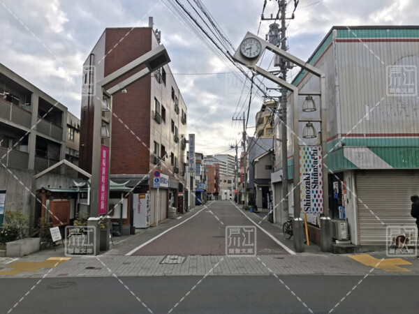 篠崎新町商店街入口